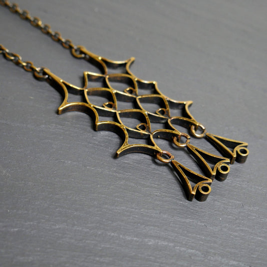Vintage Bronze Pendant by Pipa Niinimaki, Finland (B038)