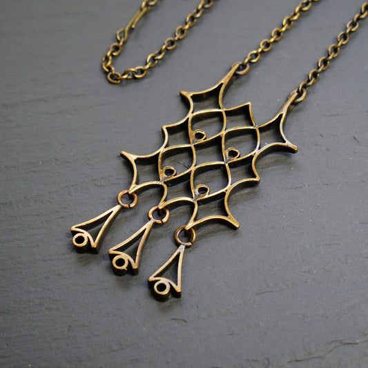 Vintage Bronze Pendant by Pipa Niinimaki, Finland (B038)