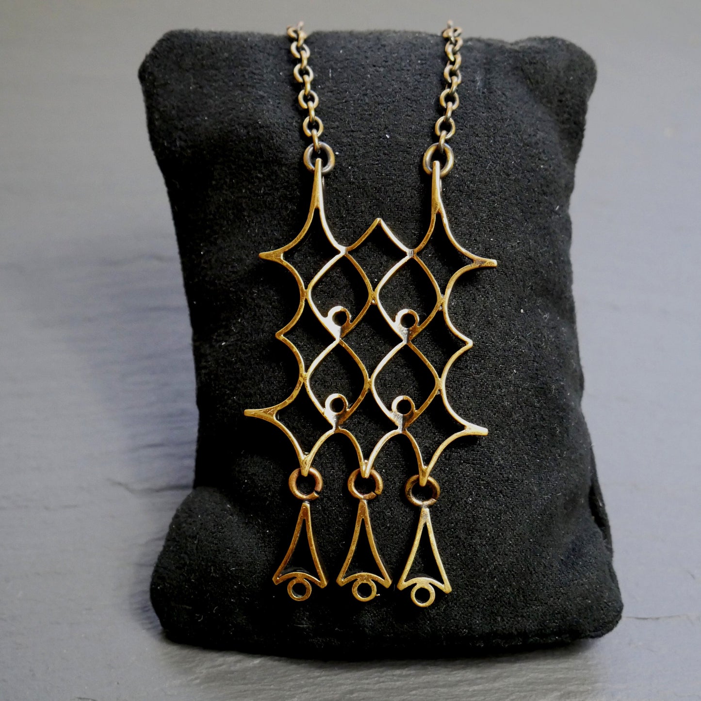 Vintage Bronze Pendant by Pipa Niinimaki, Finland (B038)