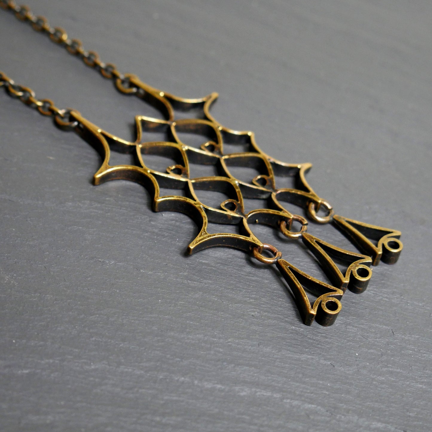 Vintage Bronze Pendant by Pipa Niinimaki, Finland (B038)
