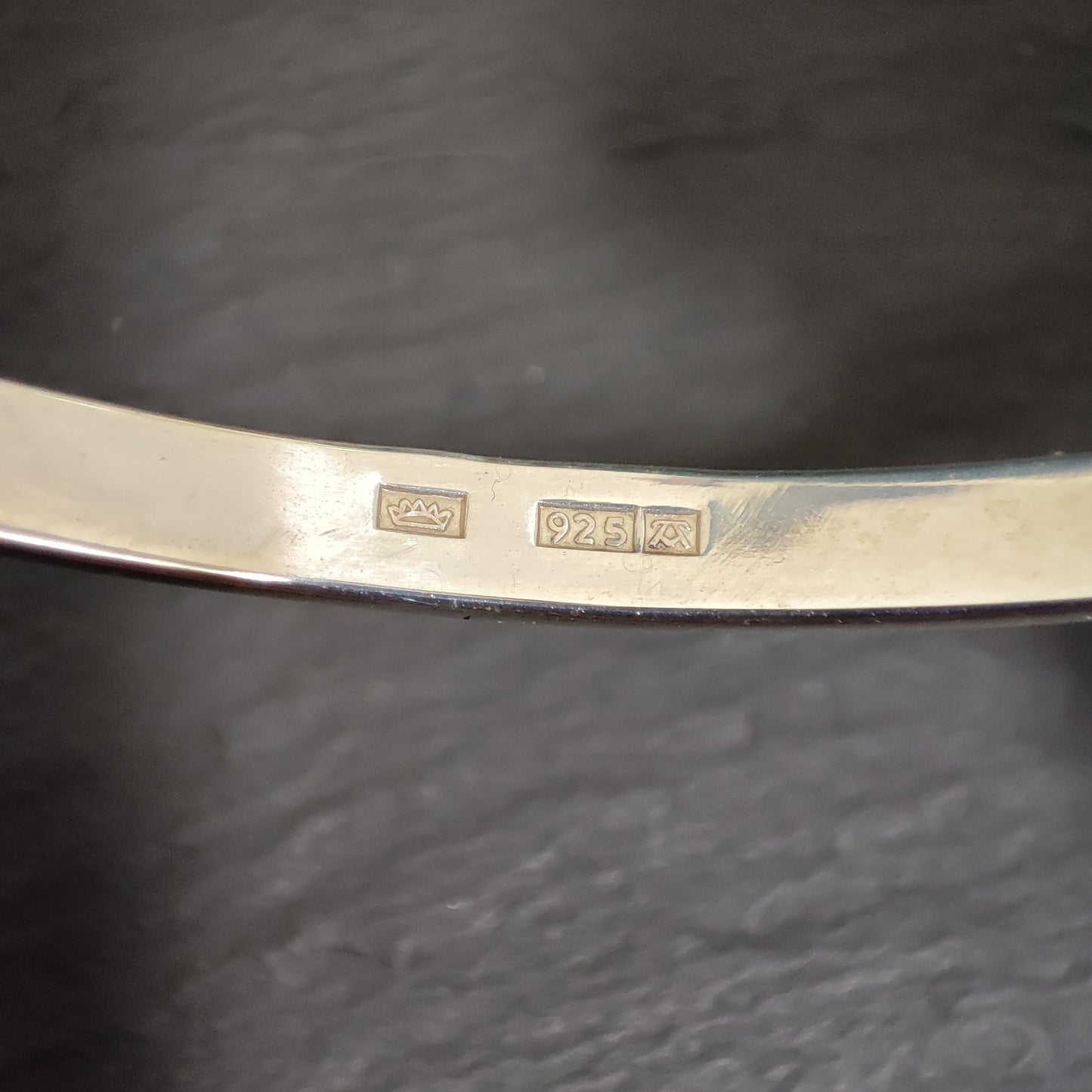 Hannu Ikonen's Iconic Silver Reindeer Moss Bracelet, Modernist Finland Nordic Design (B045)